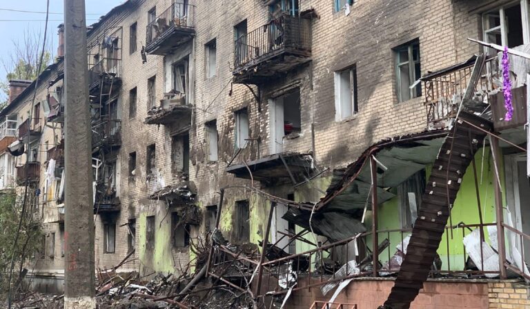Háború: 86 éves férfi halt meg a Szlovjanszkot ért támadásokban