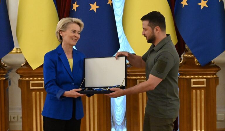 Bölcs Jaroszlav érdemrenddel tüntették ki Ursula von der Leyent