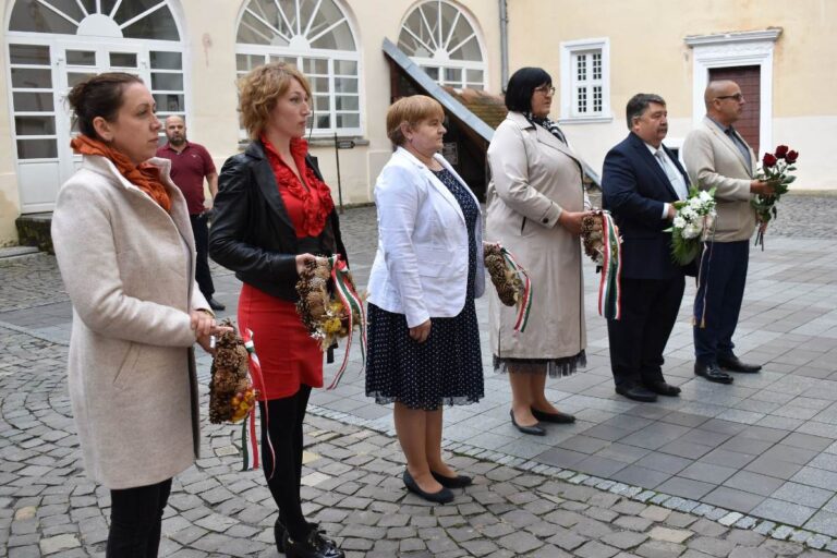 Quiet wreathing in Uzhhorod Castle