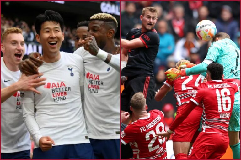 Óriási gólzápor a Tottenham mérkőzésén, újra botlott a Bayern München