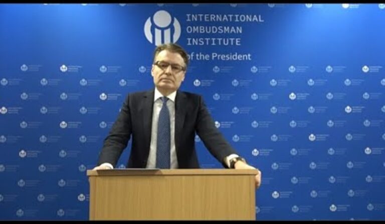 Magyarországra látogatott a Nemzetközi Ombudsmani Intézet elnöke