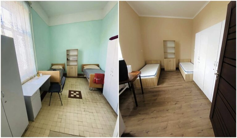 Felújították a beregszászi mentőállomás pihenőhelyét