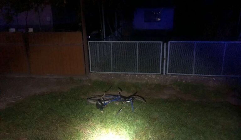 Biciklist gázoltak Nagyszőlős közelében