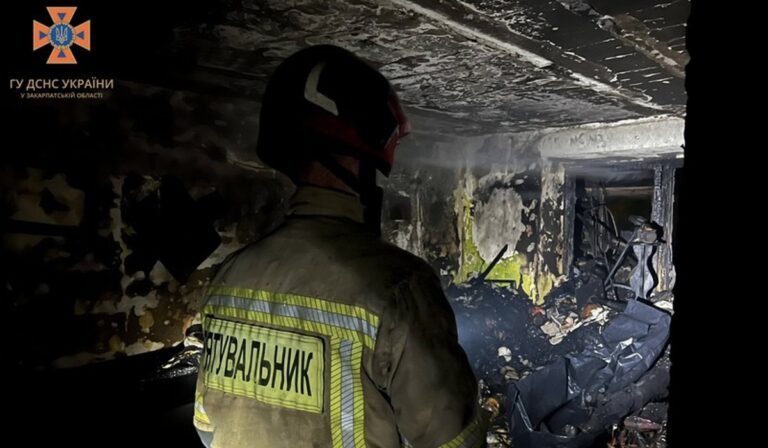 Tűzeset Ungváron: egy ember meghalt, hárman megsérültek