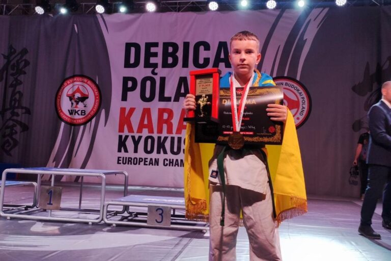 Kárpátaljai fiatal lett bronzérmes a Kyokushin Karate Európa-bajnokságon