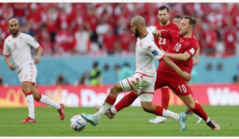 Gólnélküli döntetlen a Dánia–Tunézia mérkőzésen