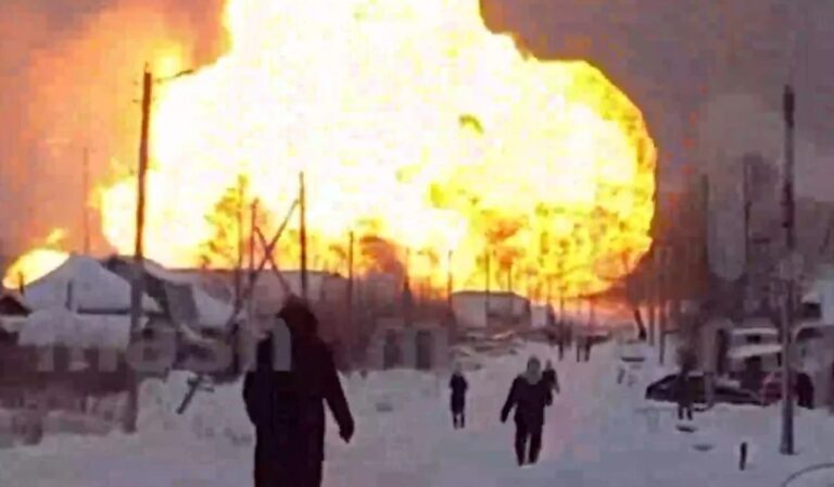 Kigyulladt a Urengoj-Pomari-Ungvár gázvezeték Csuvasföldön