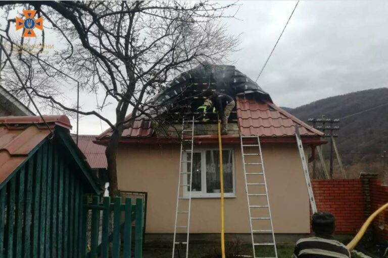 Tűzeset az Ungvári járásban