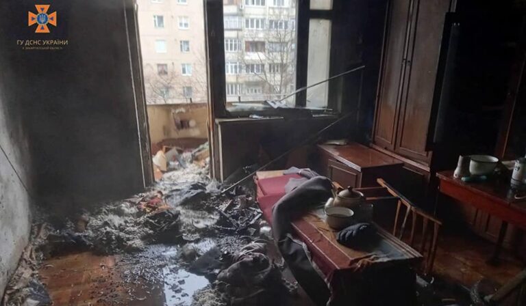 27 éves férfit mentettek ki a lángok közül Munkácson
