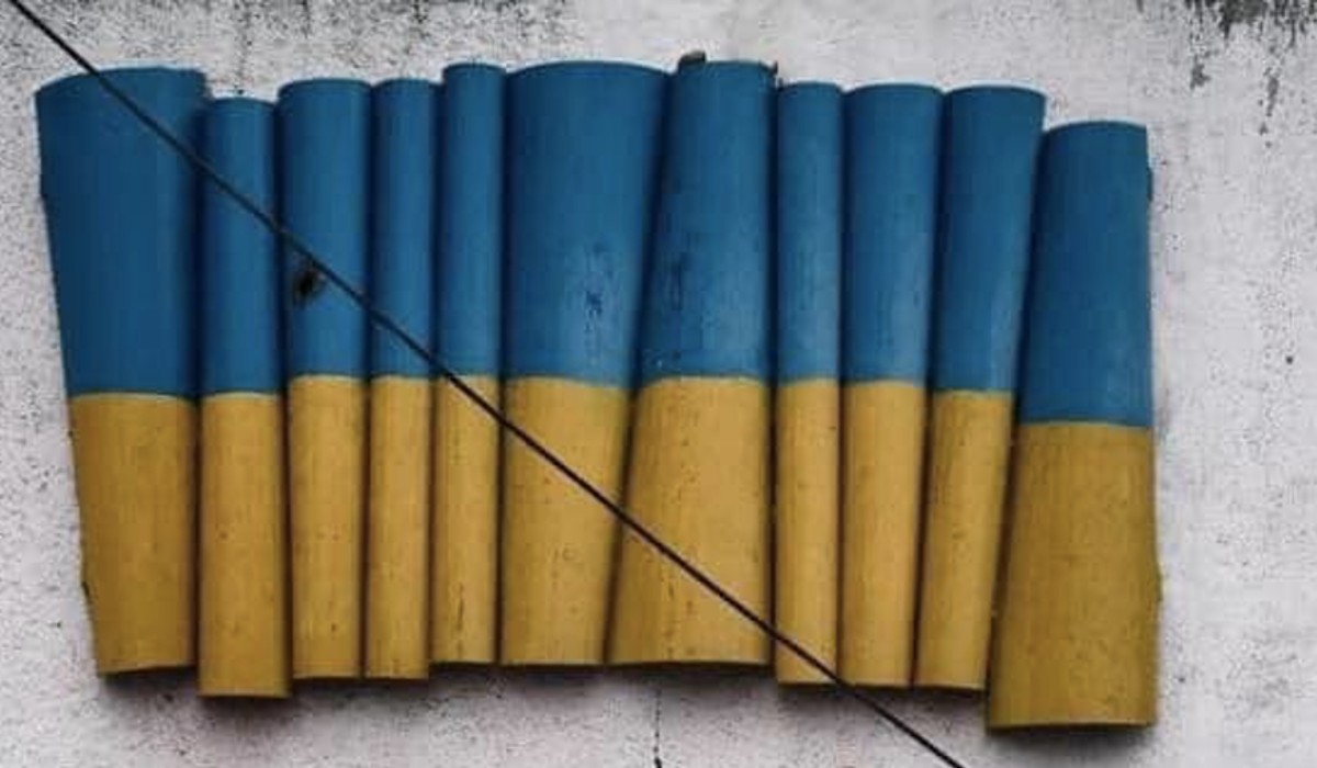 háború ukrán zászló