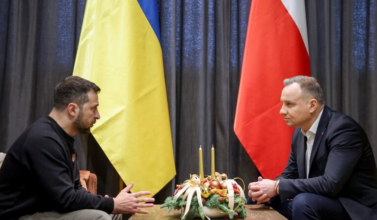 Volodimir Zelenszkij Andrzej Dudával találkozott Lengyelországban