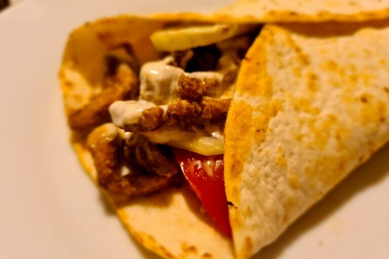 Csirkés tortilla