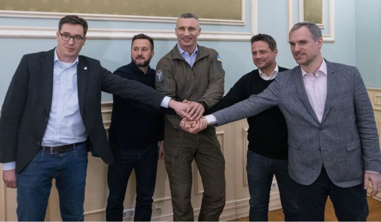 Kijevbe érkeztek a V4-csoport fővárosainak vezetői