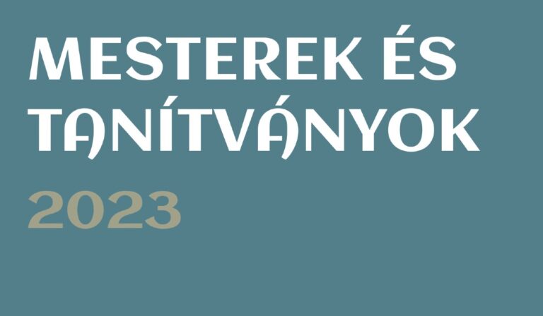 Mesterek és Tanítványok – pályázat