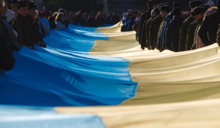 Ma van az egység napja Ukrajnában