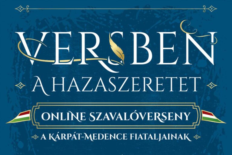 Versben a hazaszeretet – Kárpát-medencei ifjúsági online szavalóverseny
