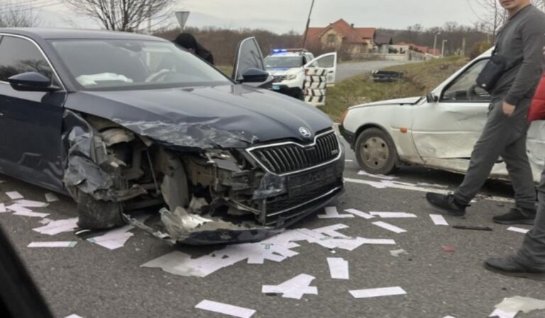 Közúti baleset Munkács közelében