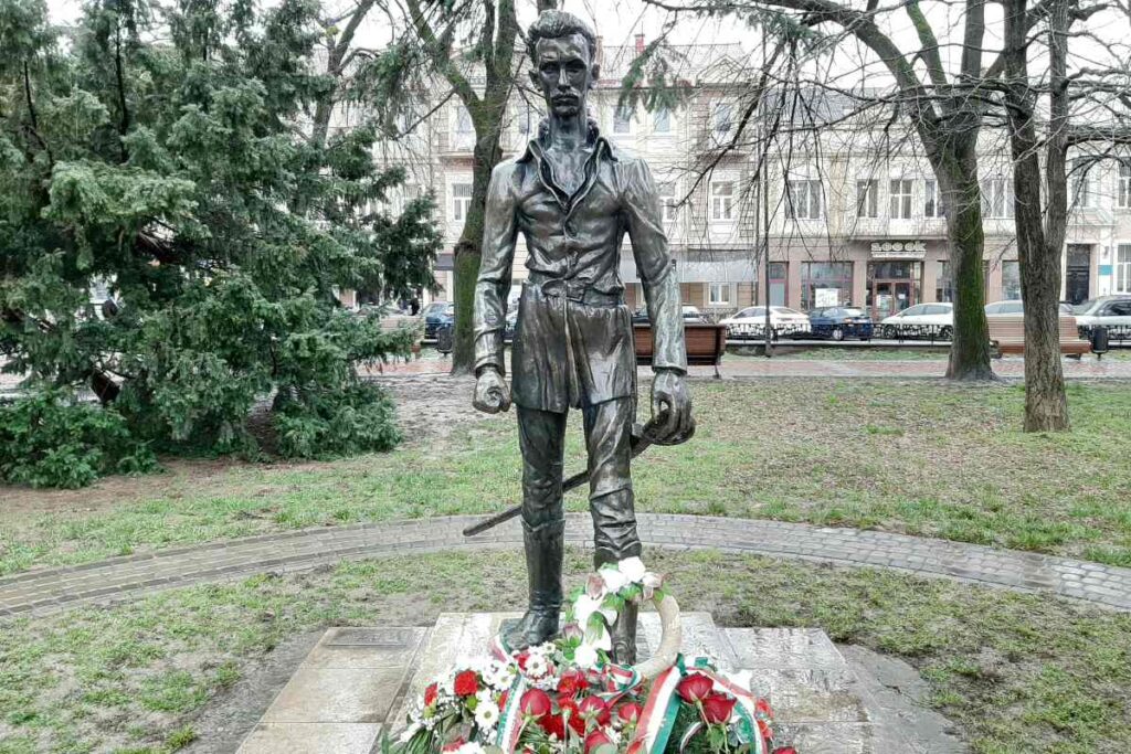 Petőfi szobor Ungvár