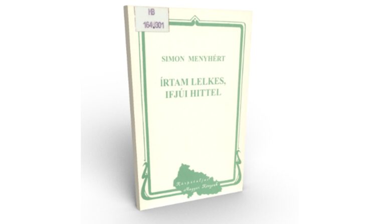 Könyvajánló: Írtam lelkes, ifjúi hittel