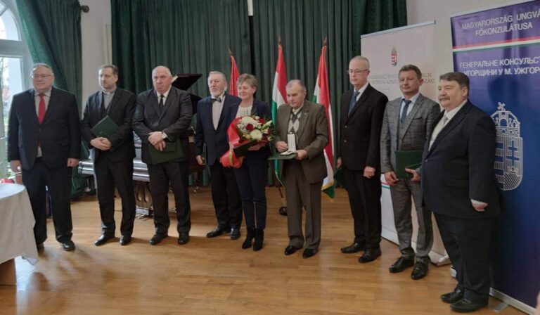 Magyar állami kitüntetéseket adtak át Kárpátalján