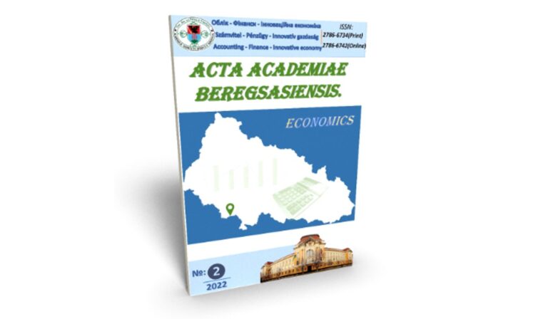 Könyvajánló: Acta Academiae Beregsasiensis. Economics
