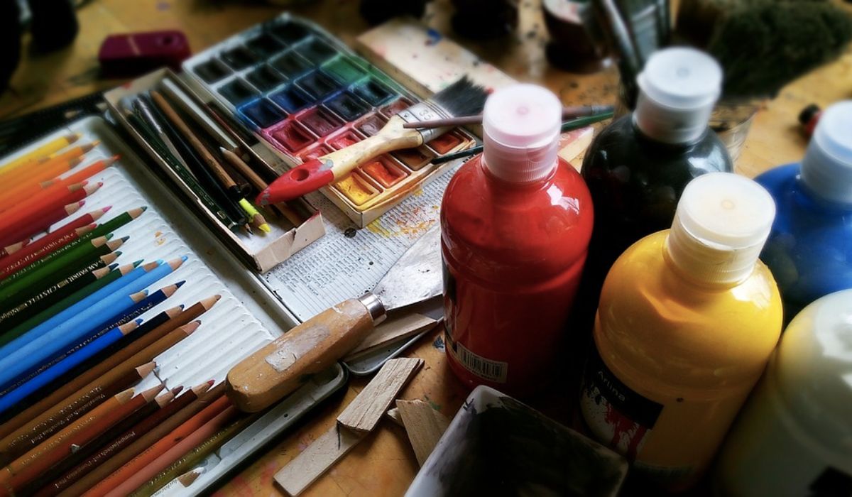 festék festés művész