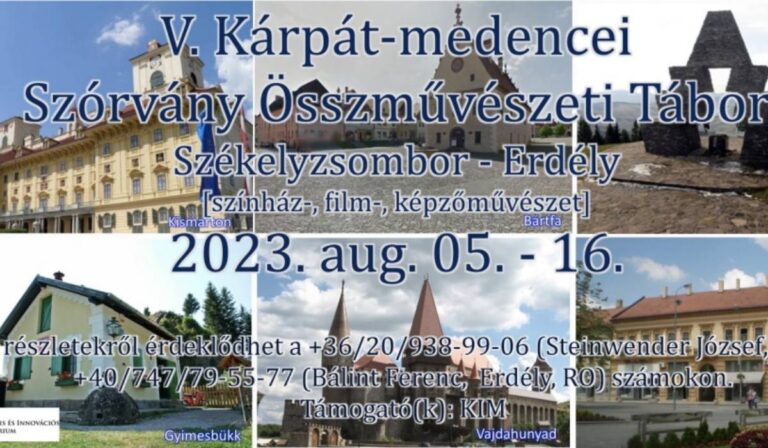 V. Kárpát-medencei Szórvány Színjátszó, Filmes tábor