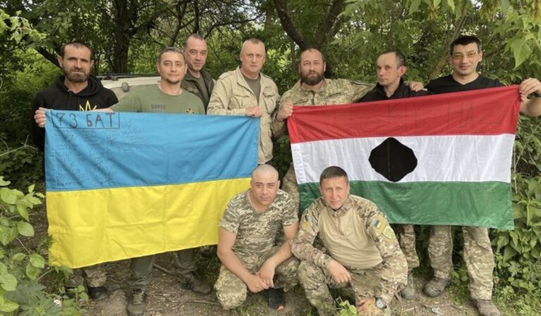 A demarkációs vonal közelében járt Babják Zoltán
