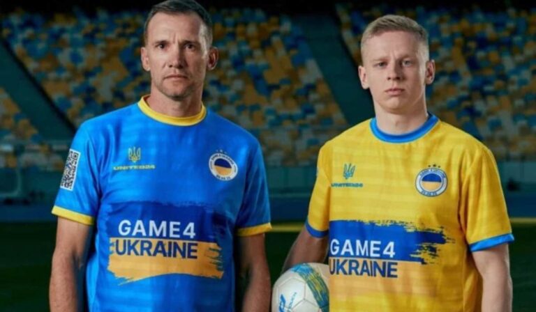 Legendák lépnek pályára Ukrajnáért