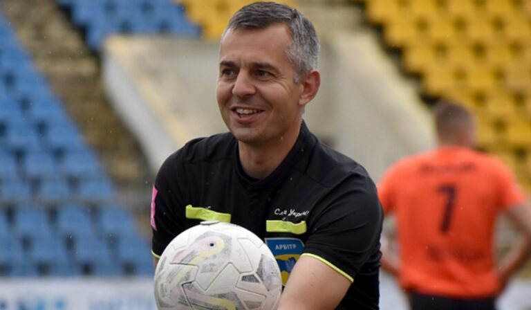 Munkácsi játékvezető az Ukrán Premier League legjobbjai között