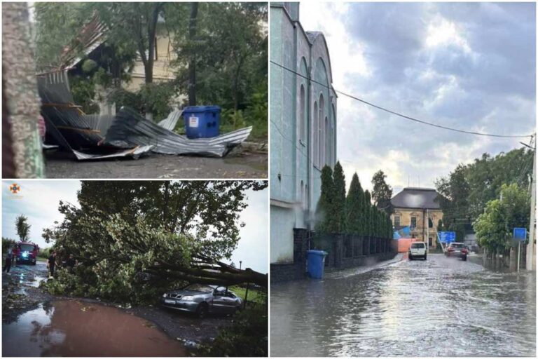 Fákat döntött ki és utcákat öntött el a szerdai vihar Kárpátalján
