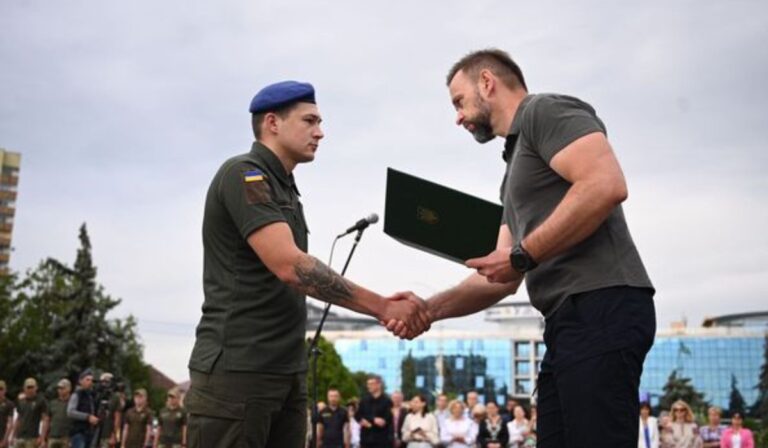 В обласному центрі Закарпаття відзначили День Української Державності