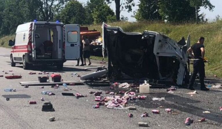 Kárpátaljaiak szenvedtek balesetet Lemberg megyében