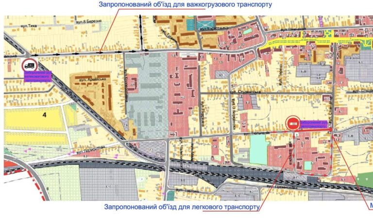 Ideiglenesen lezárják a forgalmat Nagyszőlős egy részében