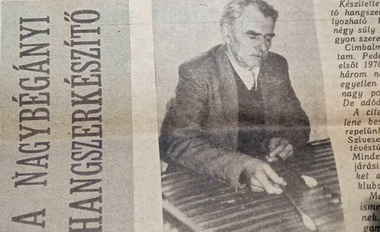 Kárpátalja anno: Gazdag Bertalan, a nagybégányi citerakészítő és zenész