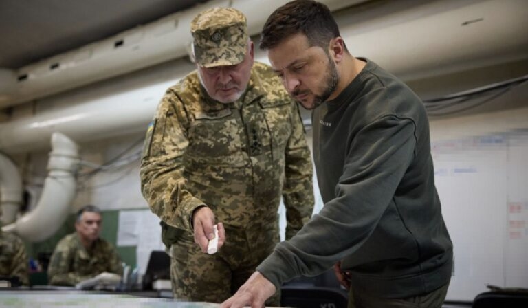 Harkivba látogatott az ukrán elnök