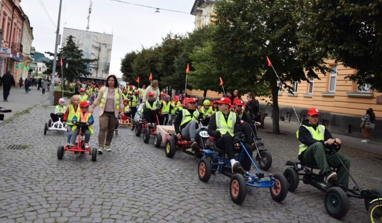 Rolling Go közlekedésbiztonsági felvonulás Beregszászban