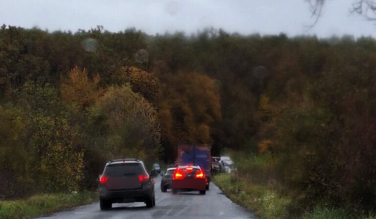 Baleset Nagybereg és Kígyós között