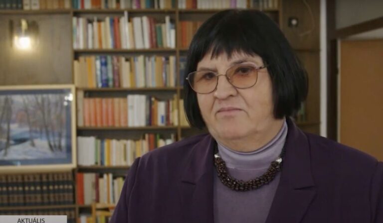 Orosz Ildikó az Ungvári Hungarológiai Központ 35. évfordulójáról