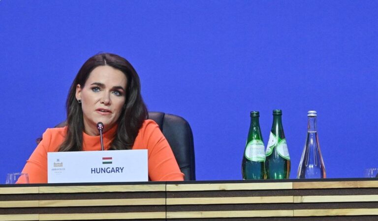 Novák Katalin: mielőbb békét kell teremteni Ukrajnában