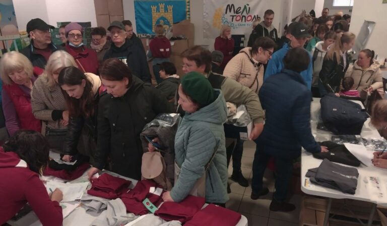 Melitopoli menekülteket segített a Beregszászi Járási Máltai Szeretetszolgálat