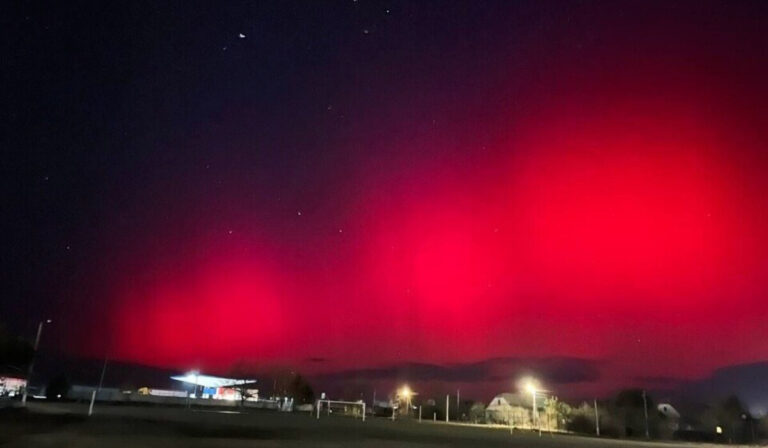 Ukrajna több pontján is látható volt az Aurora Borealis