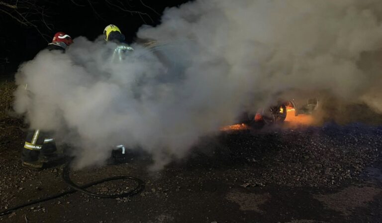 Járműtüzek Kárpátalján vasárnap