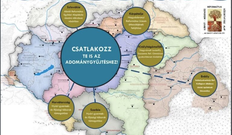 A Nagydobronyi Református Líceumnak is gyűjt a Kárpát-medencei Református Oktatási Alap