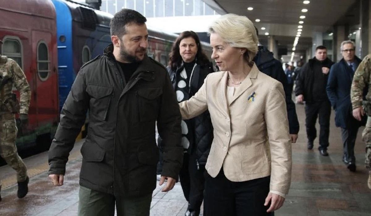 Zelenszkij von der Leyen