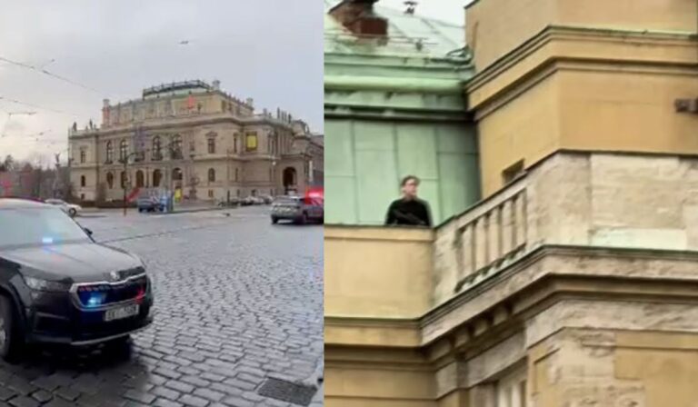Lövöldözés a Károly Egyetemen Prágában