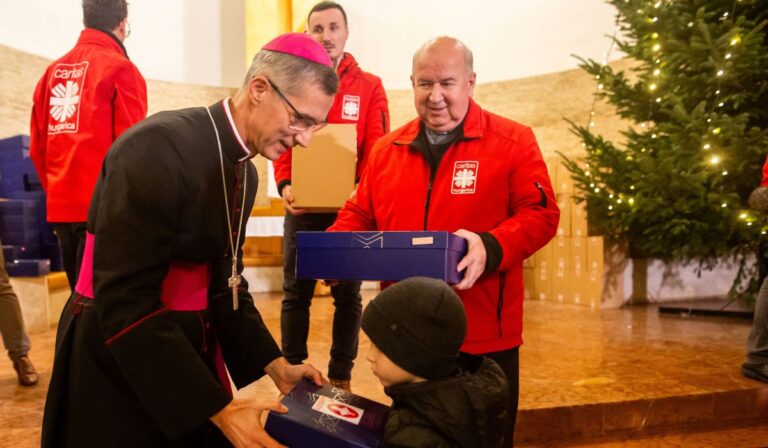 Ukrán menekültek karácsonya a Katolikus Karitásszal