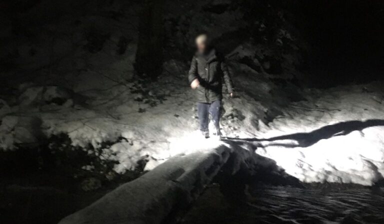 Hmelnickij megyei fiatal tévedt el a hegyekben
