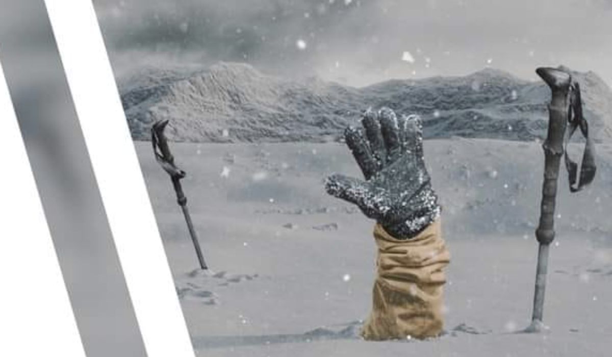 lavinaveszély síelő