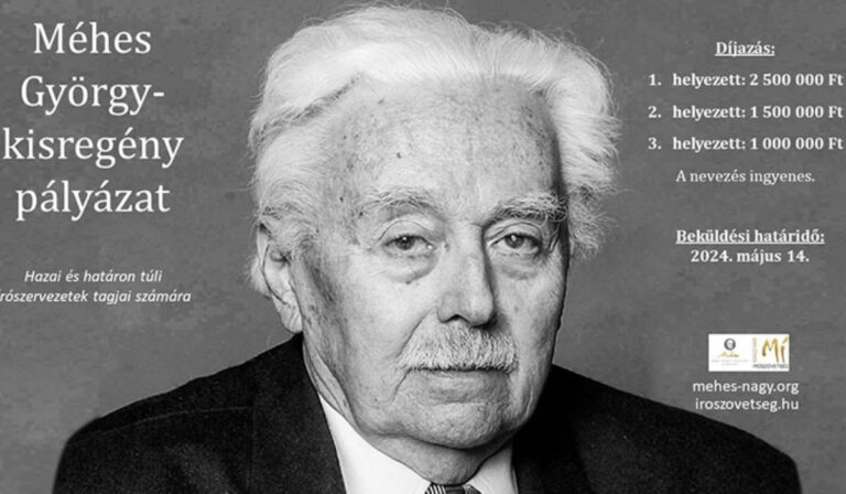 Méhes György-kisregénypályázat